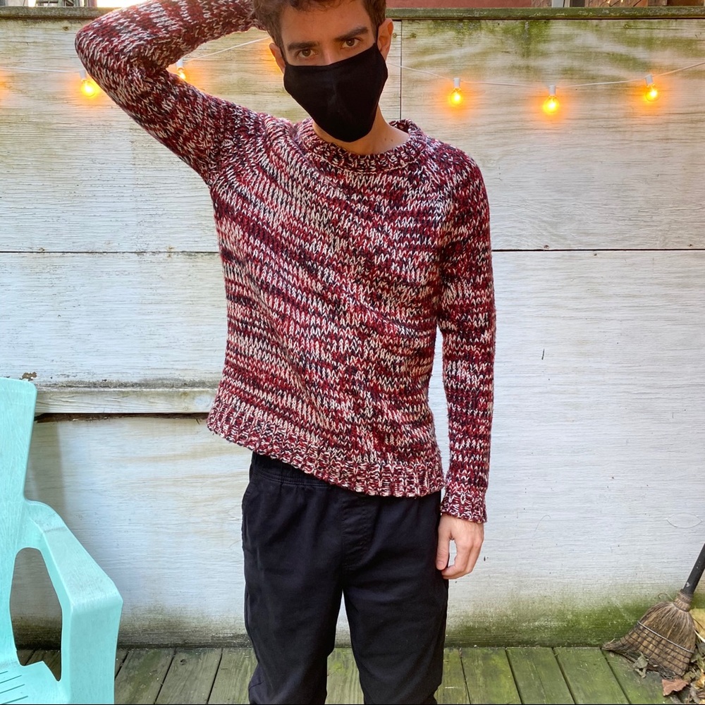 SANDRO Paris Men’s Knit Sweater Size S